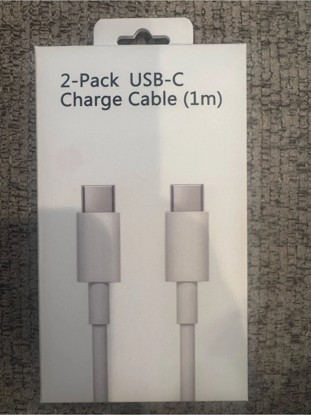 USB-C Charge Cable 2-Pack (1m)